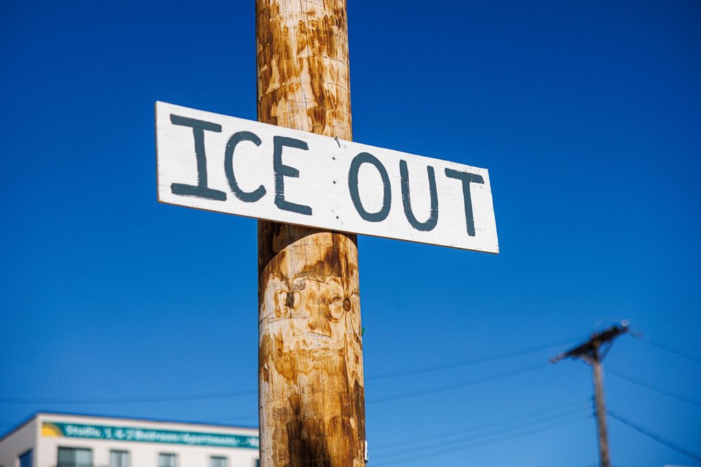 Montreal demonstrators protest Trump immigration crackdown at U.S. Consulate