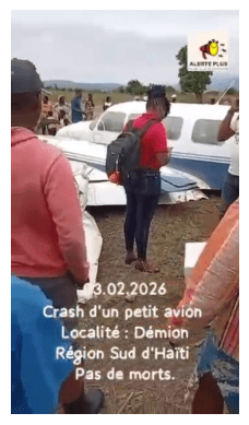 FLASH | Haïti – Atterrissage forcé d’un avion léger à Démion (Sud)