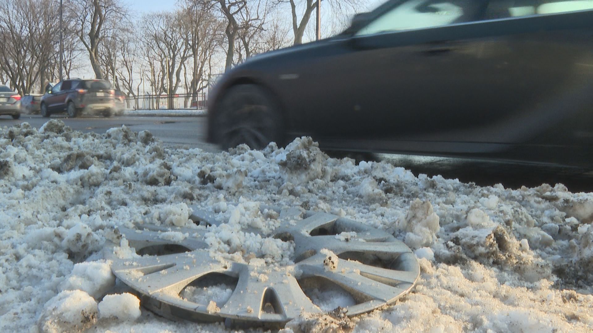 Montreal mayor falls victim to city’s growing pothole problem