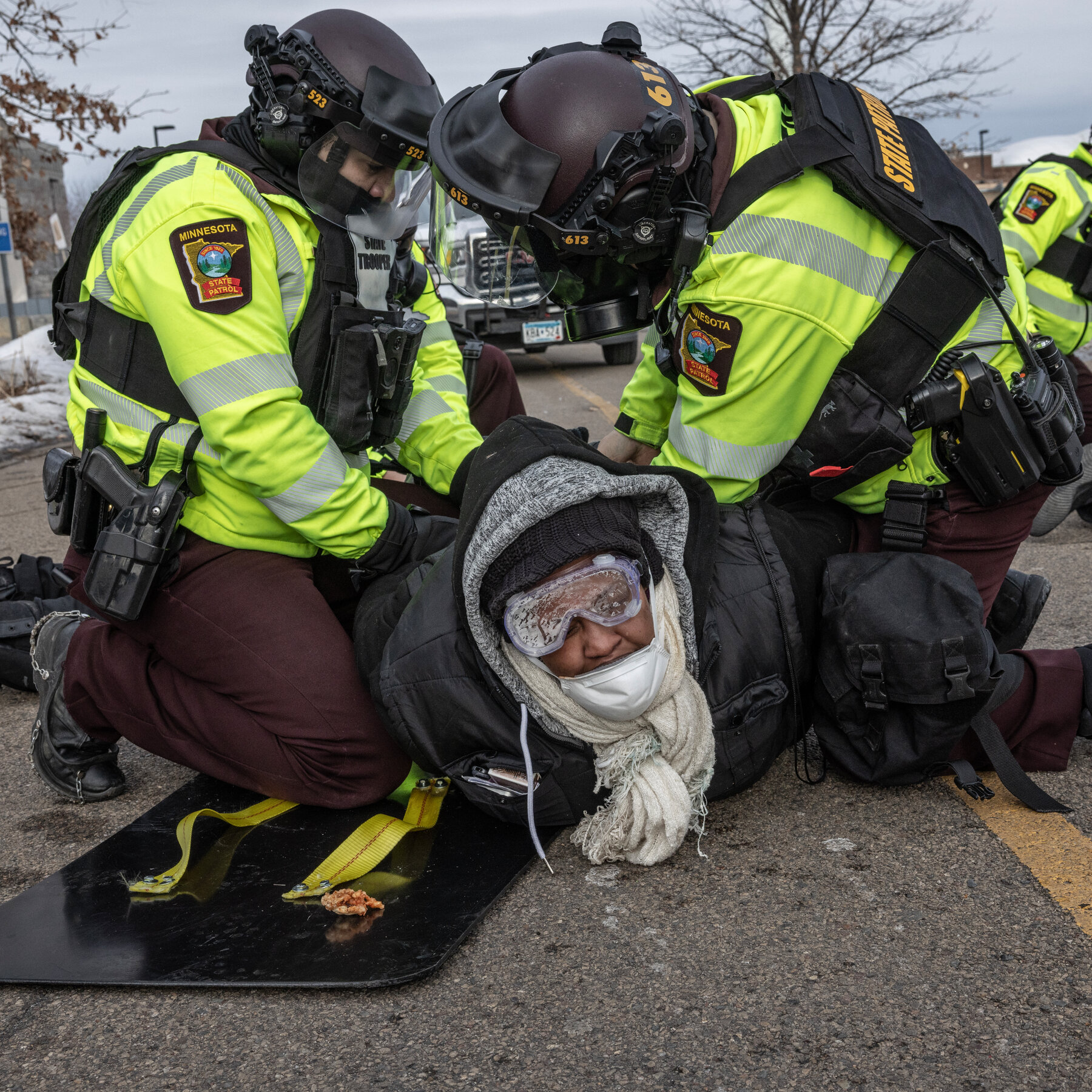 At Least 50 Arrested After Protests Escalate Outside Minnesota Federal Building