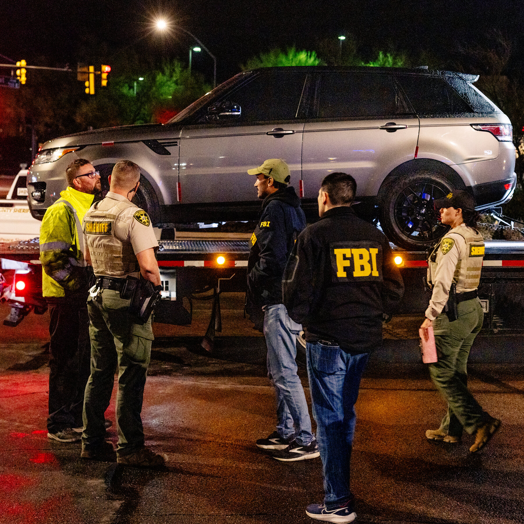 Investigators focus overnight on car and residence near Nancy Guthrie’s home.