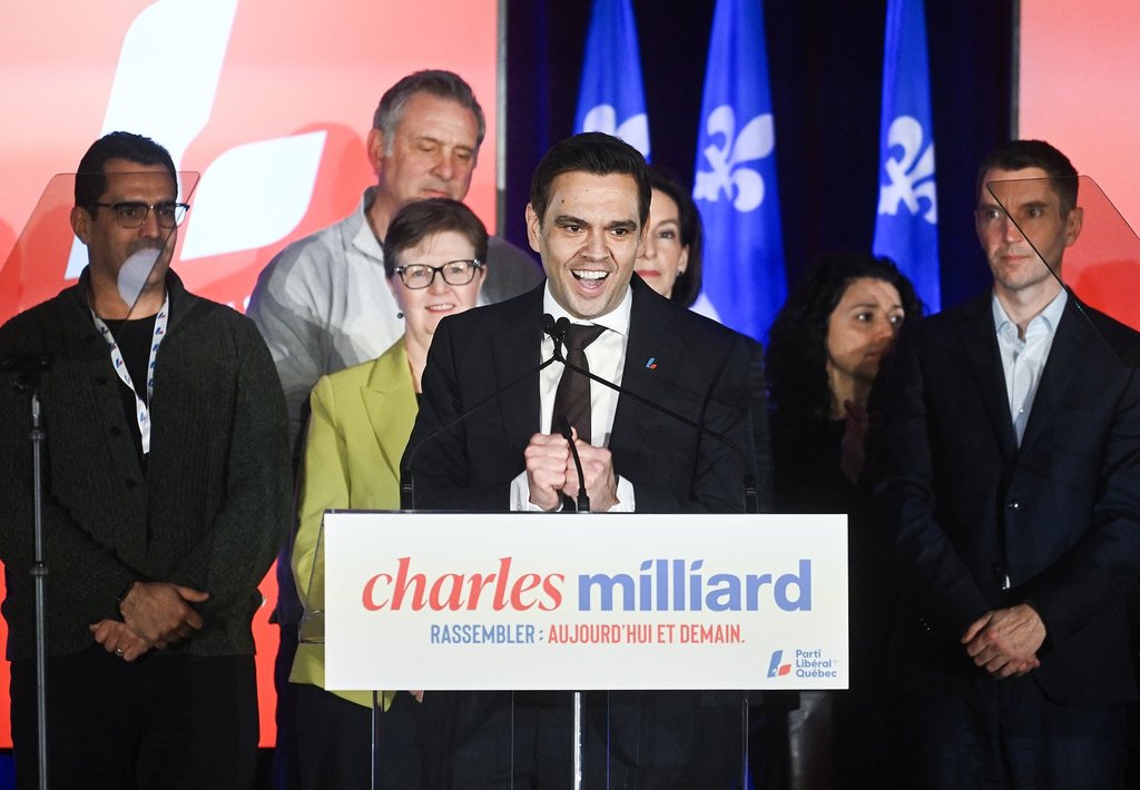 Quebec Liberals welcome Charles Milliard as new leader