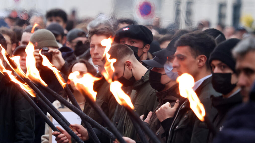More than 3,000 march in Lyon in tribute to far-right activist