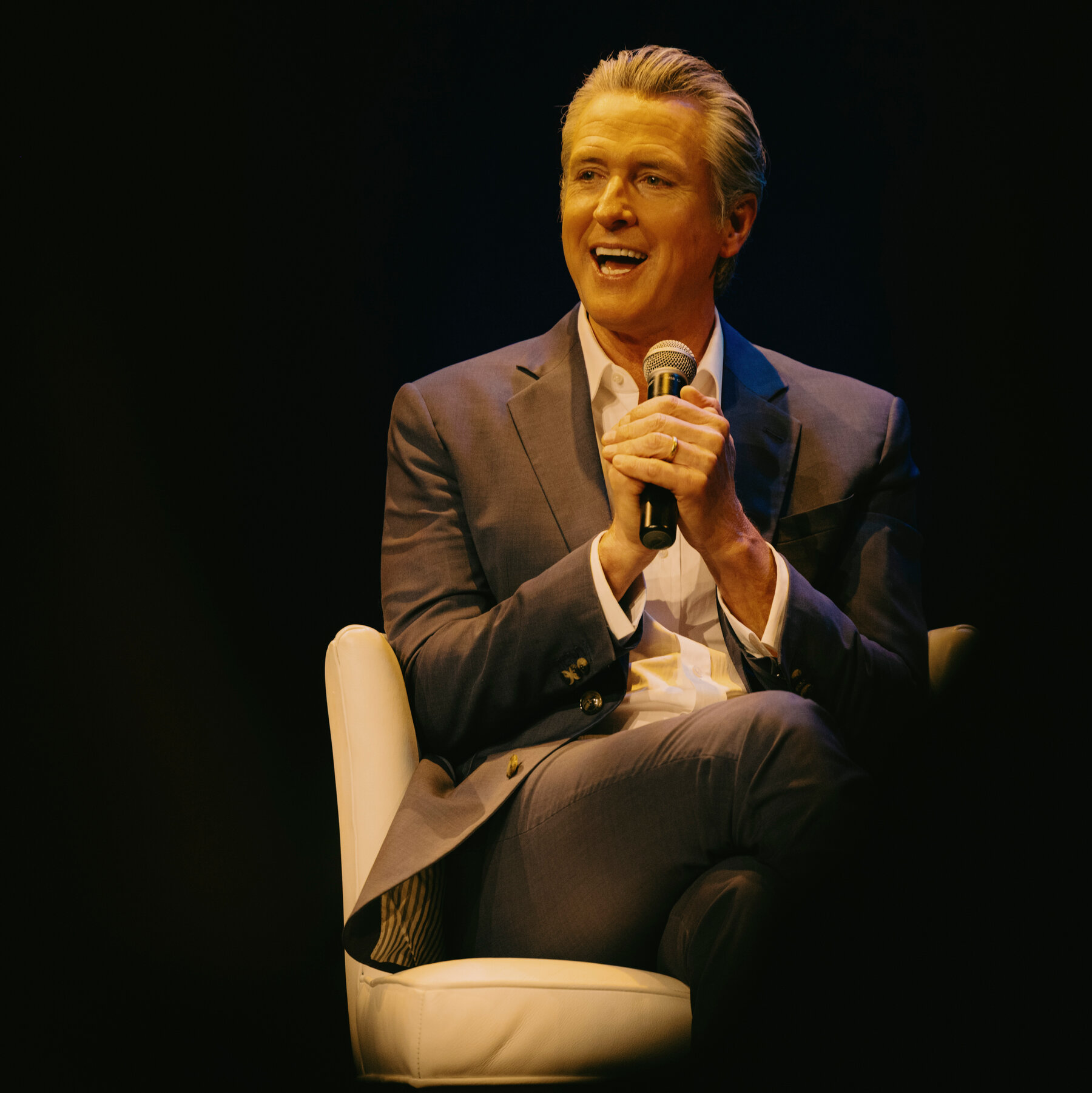 Newsom, Targeting Red States, Kicks Off Book Tour in Nashville