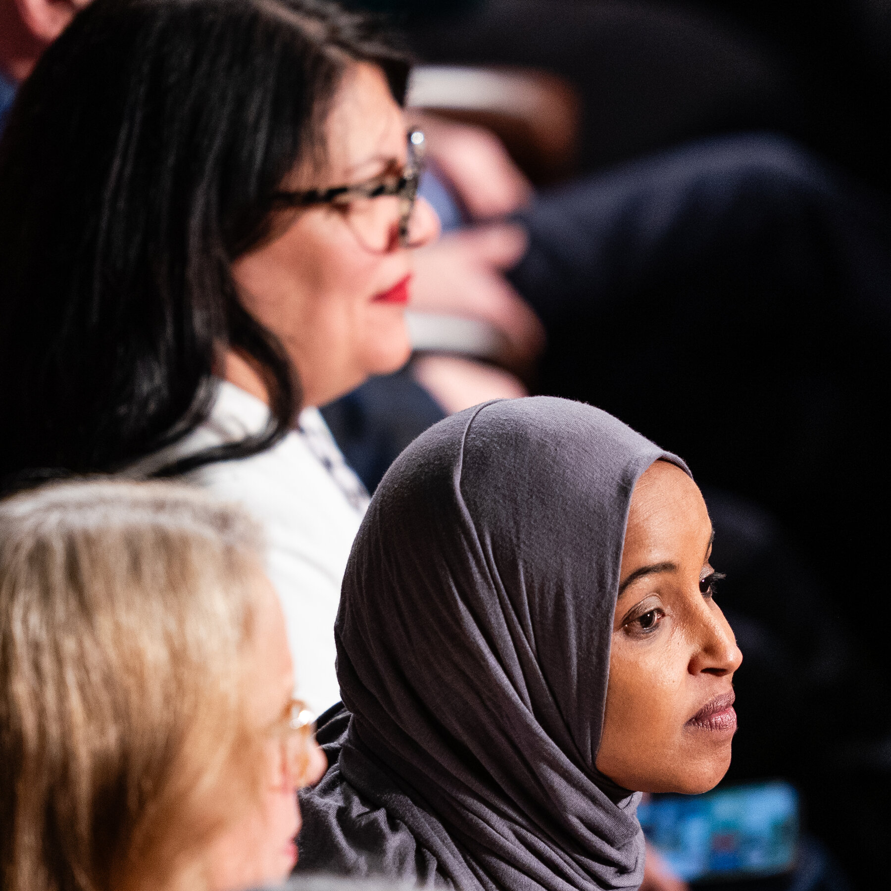 Ilhan Omar Condemns Arrest of State of the Union Guest