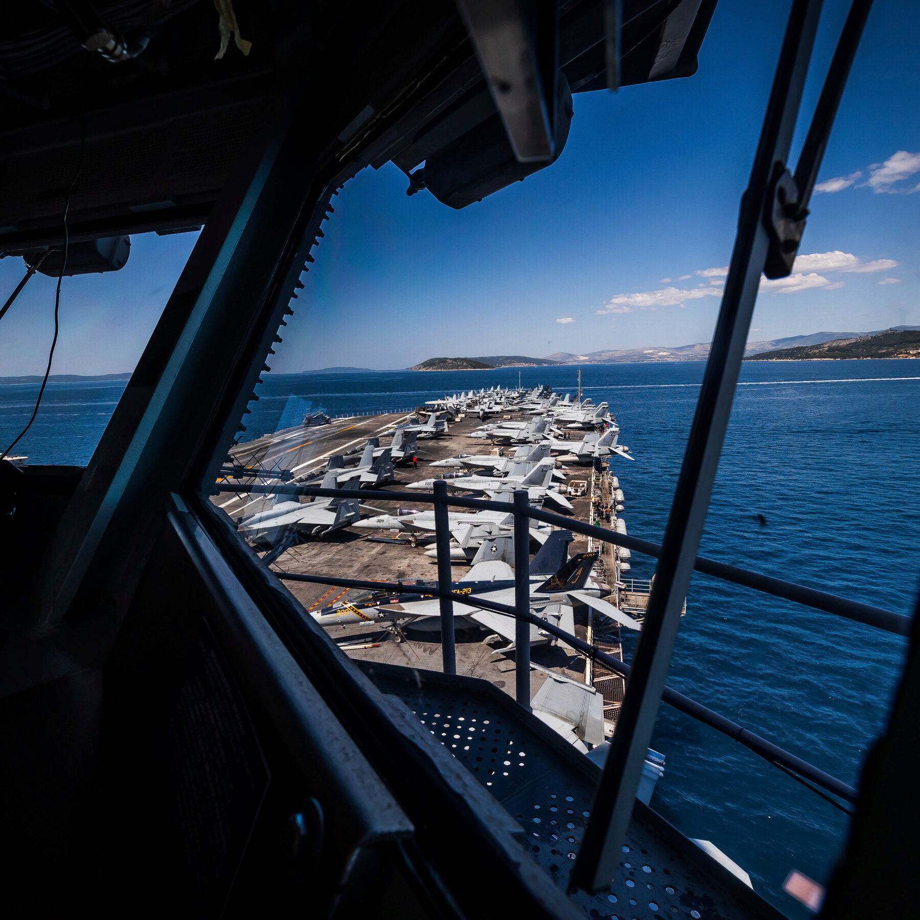 Inside the USS Ford, the Navy’s Newest Aircraft Carrier, as It Heads to Mideast