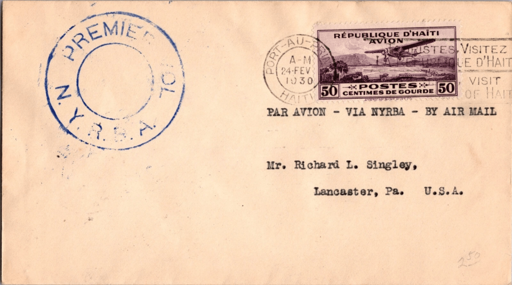Flashback – 24 février 1930 : Haïti inaugure sa liaison postale aérienne vers les États-Unis via NYRBA