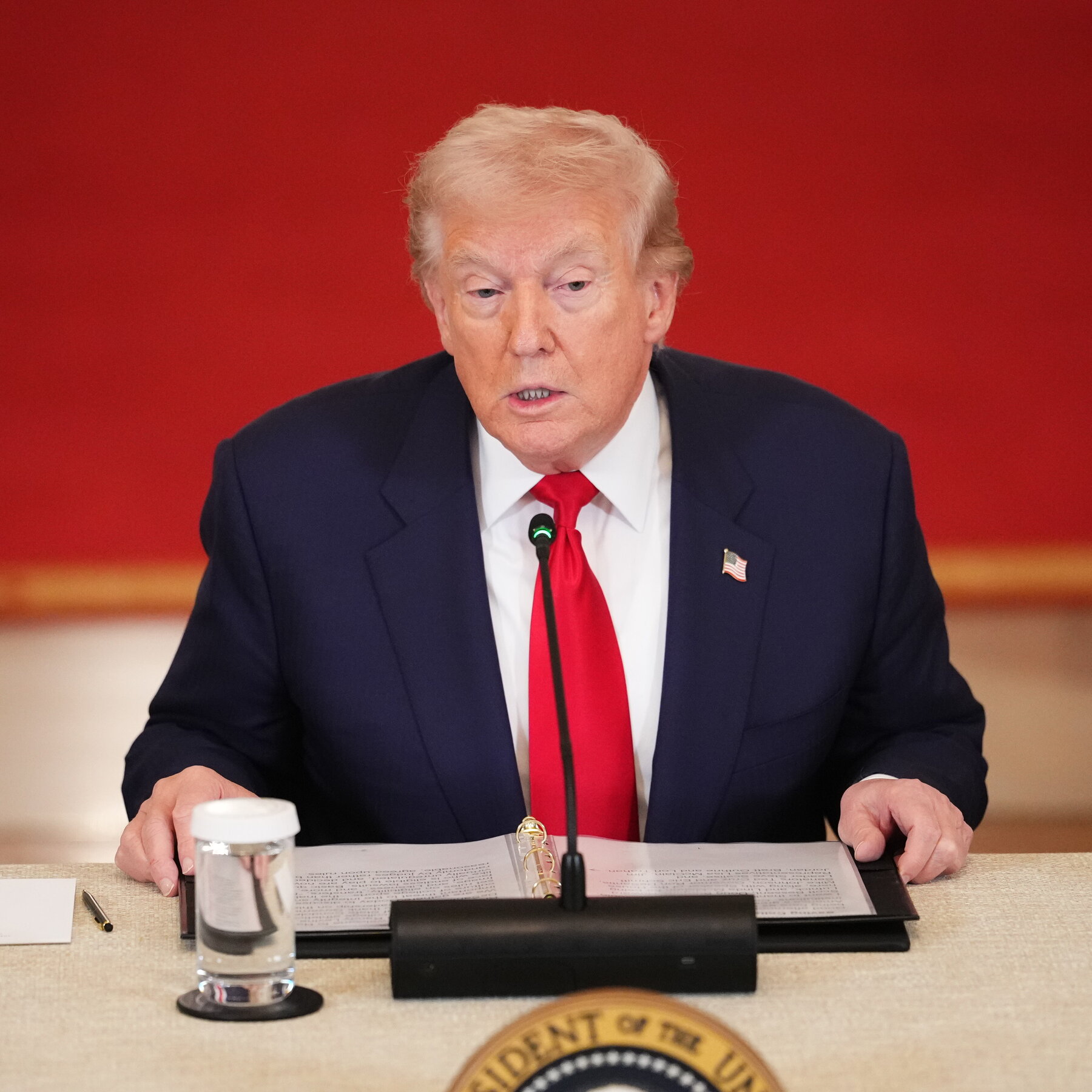 Trump Maintains That U.S. Has Ample Weapons as Iran War Depletes Stocks