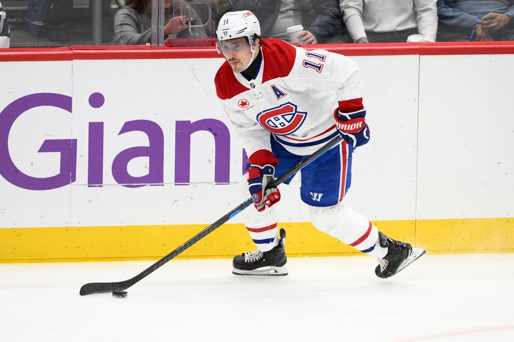 Canadiens scratch Brendan Gallagher against Sharks