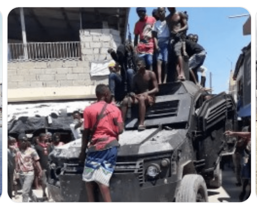 Flashback. 12 mars 2021 — Village-de-dieu : massacre de cinq policiers, la PNH négocie ensuite avec le gang pour récupérer un blindé