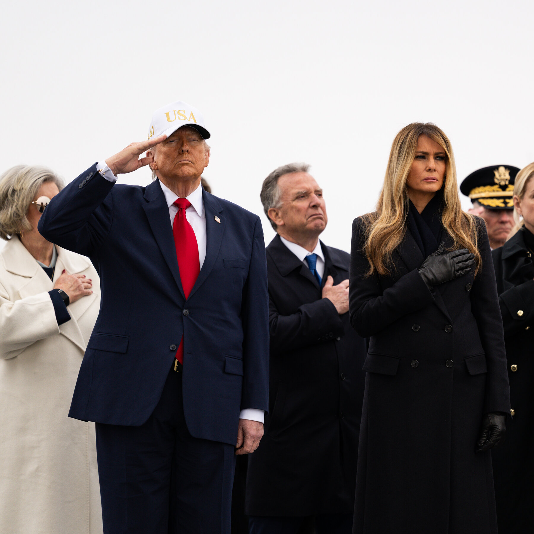 Fund-raising Email Features Trump at Ritual for Soldiers Killed in Iran War