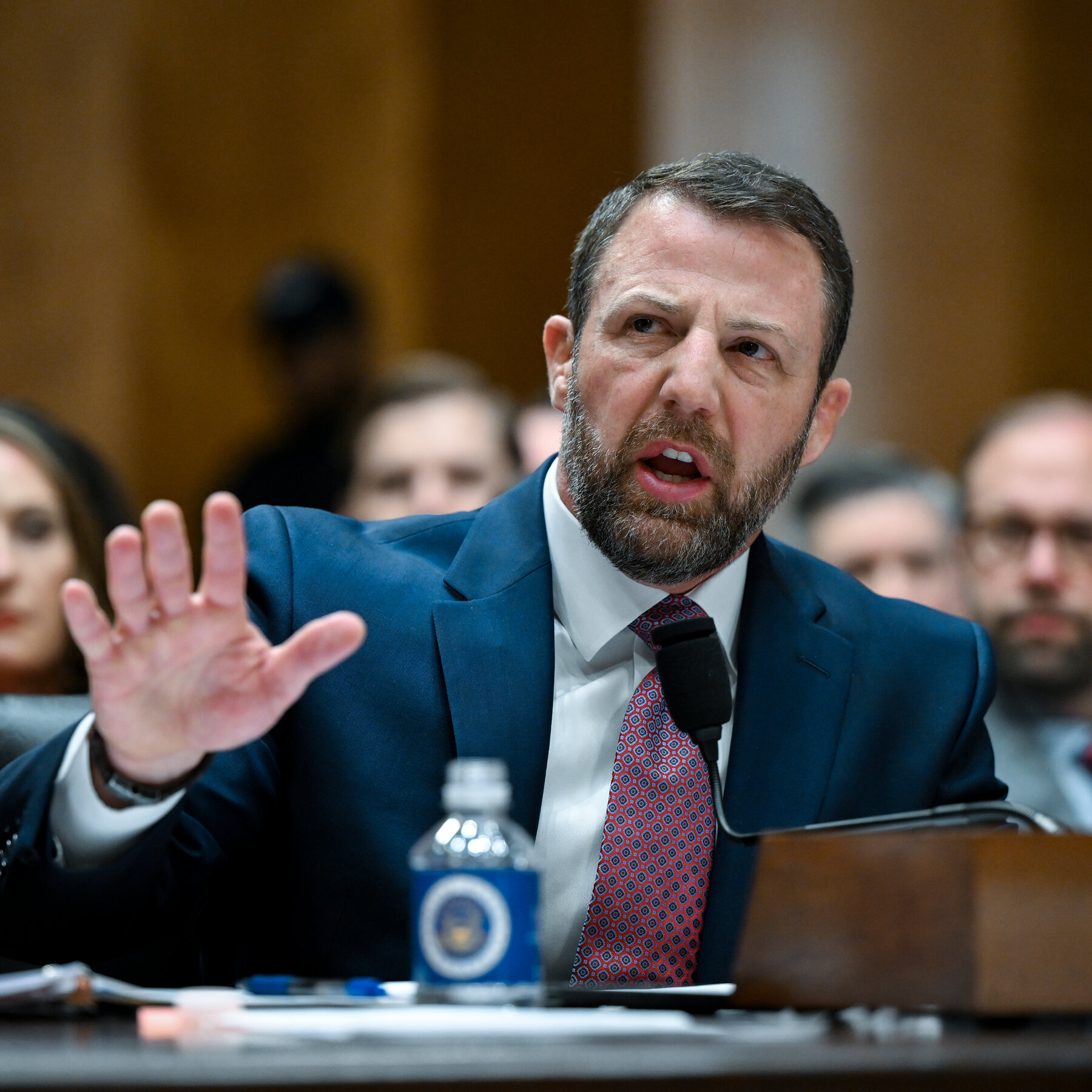 Mullin Faces Questions About War Zone Observations