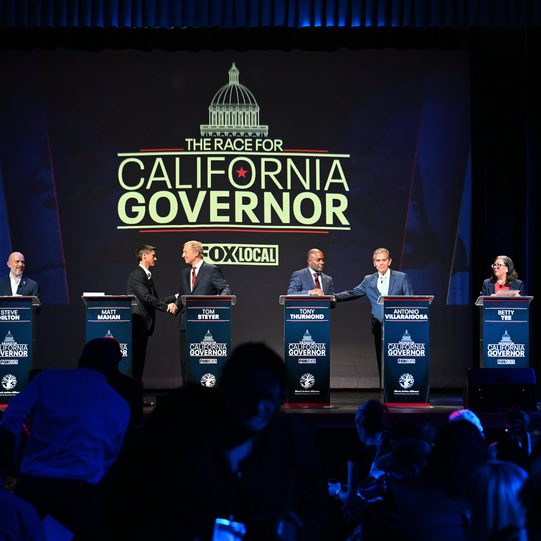 California Governor’s Debate Canceled After Criticism Over Lack of Diversity