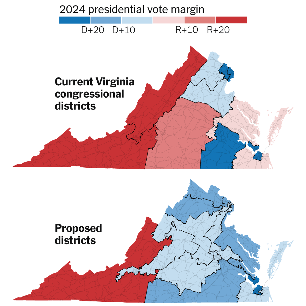 Tracking the Early Vote in Virginia’s Redistricting Referendum