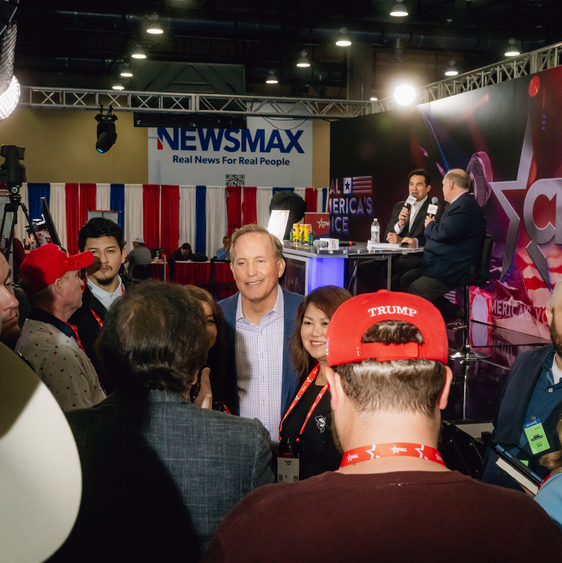 At CPAC, Texas Shows Love for Ken Paxton and Boos for an Absent John Cornyn
