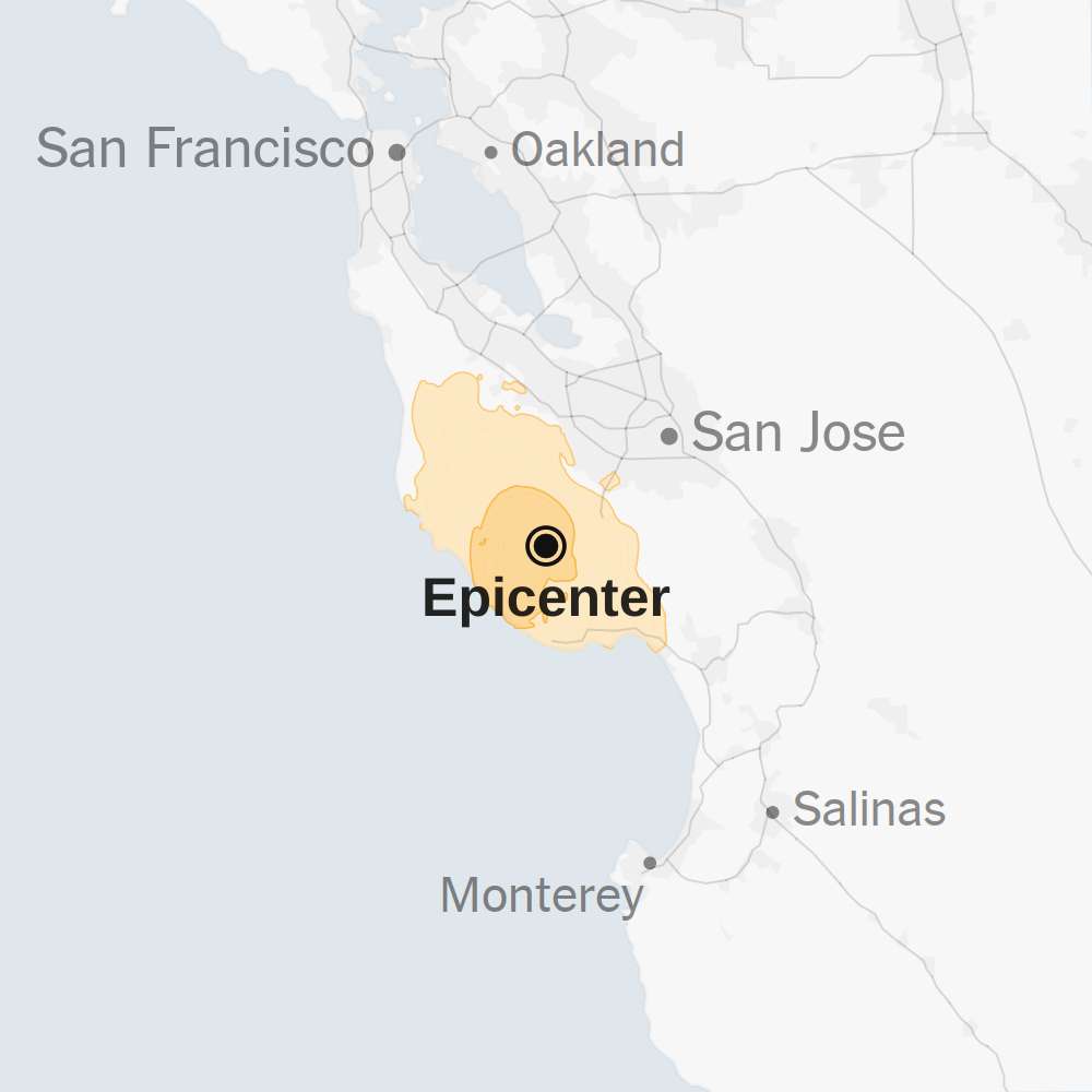 Earthquake Rattles Northern California