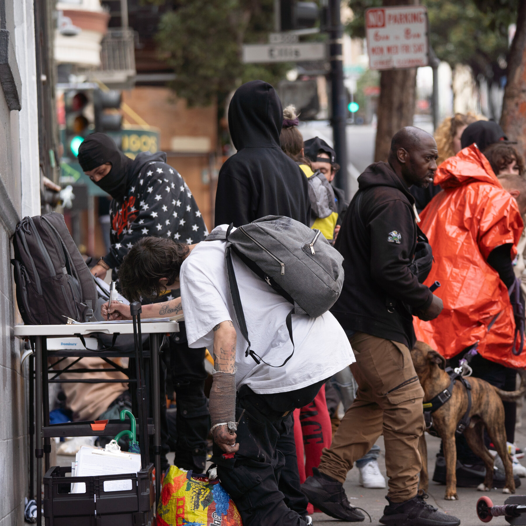 Masked Men in San Francisco Offer Cash for Signatures on Ballot Initiatives