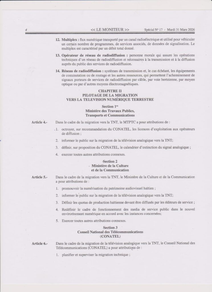 Migration TV numérique : Pourquoi Haïti n’a pas choisi de préserver les droits acquis des concessionnaires historiques comme la République Dominicaine ?