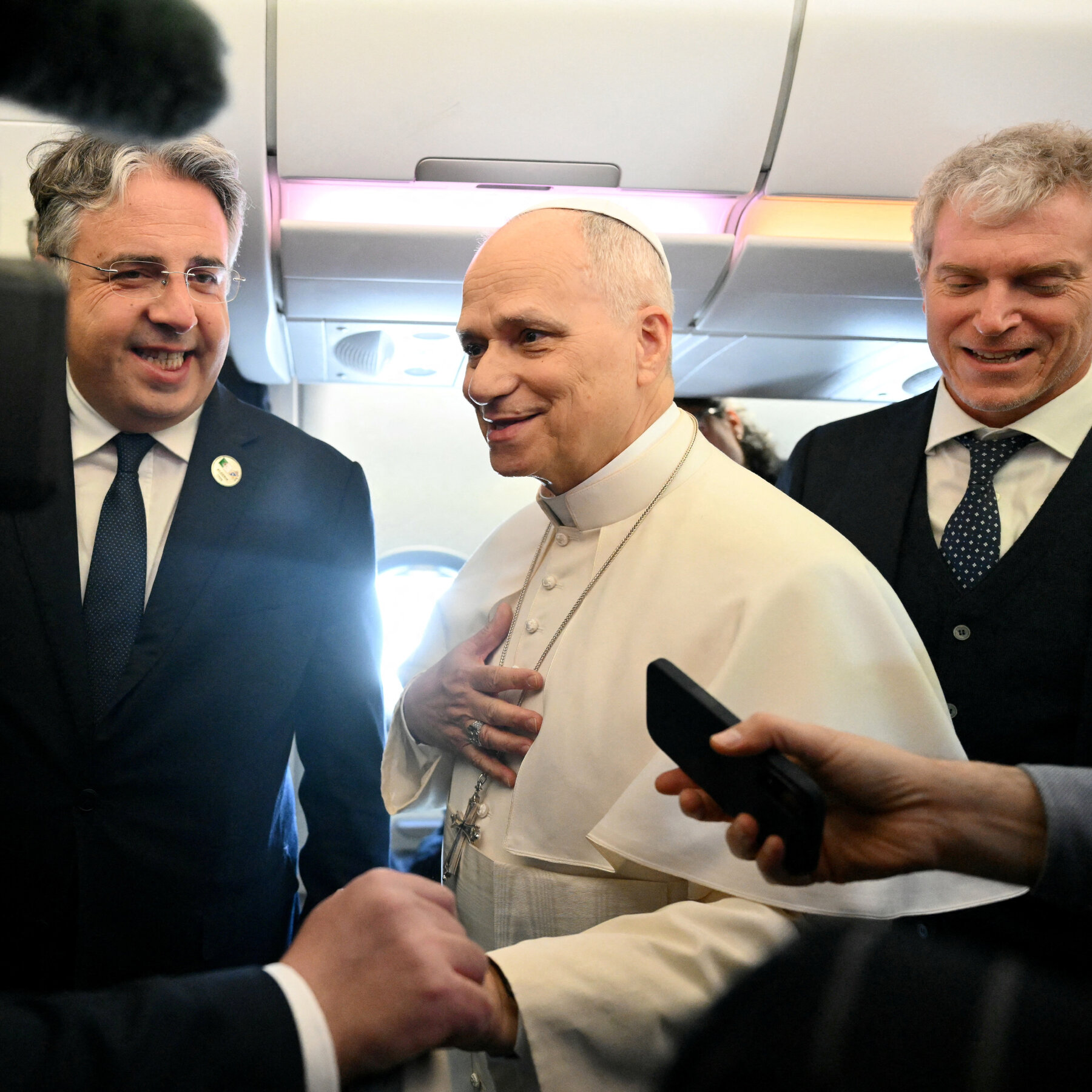 Pope Leo, Hours After Trump Criticism, Says He Has ‘No Fear’