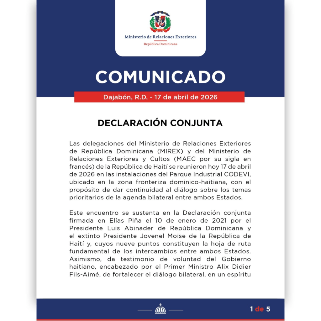 Haïti–République dominicaine : reprise des vols depuis le Cap-Haïtien après une réunion bilatérale à CODEVI