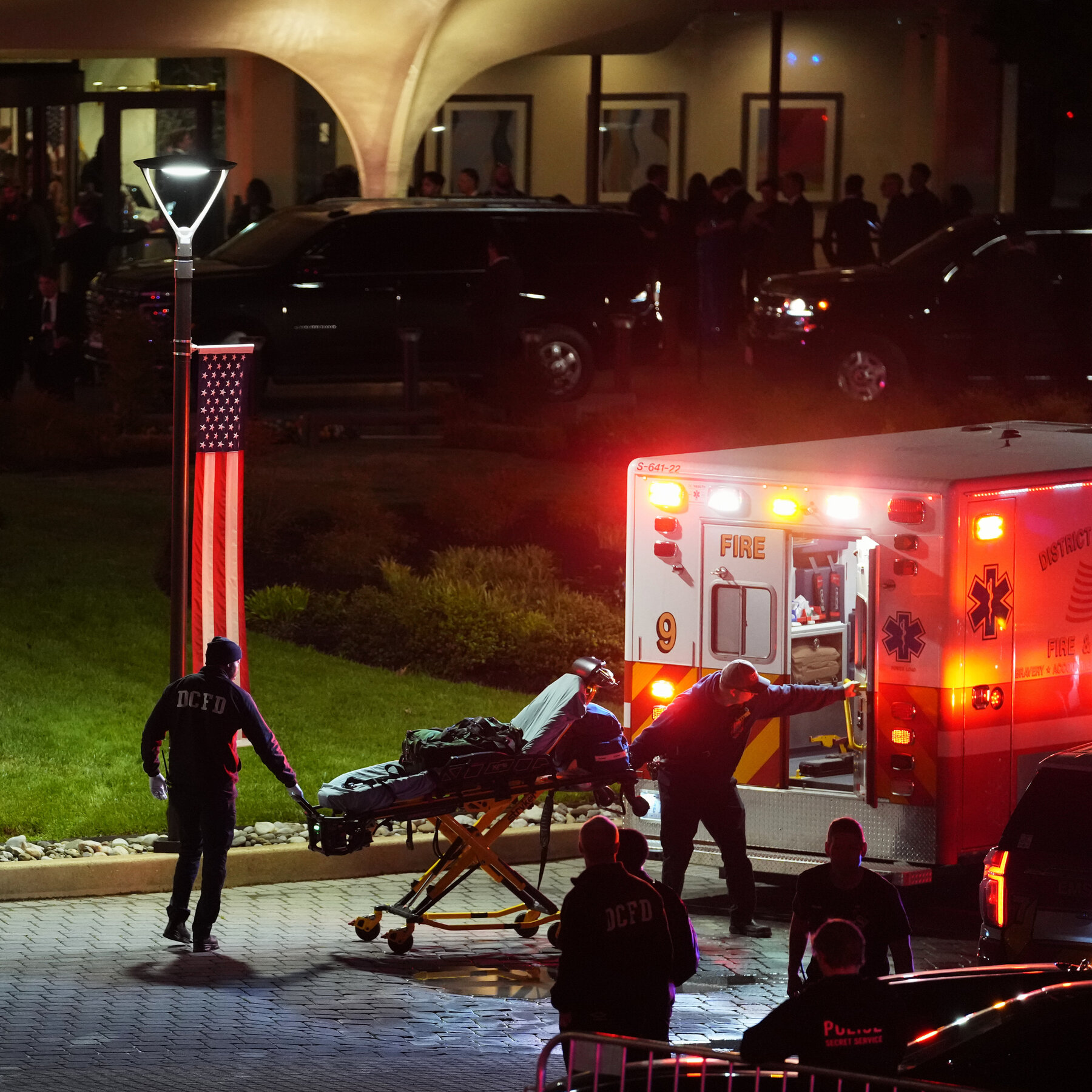 California Man in Custody After Shooting at Dinner Attended by Trump