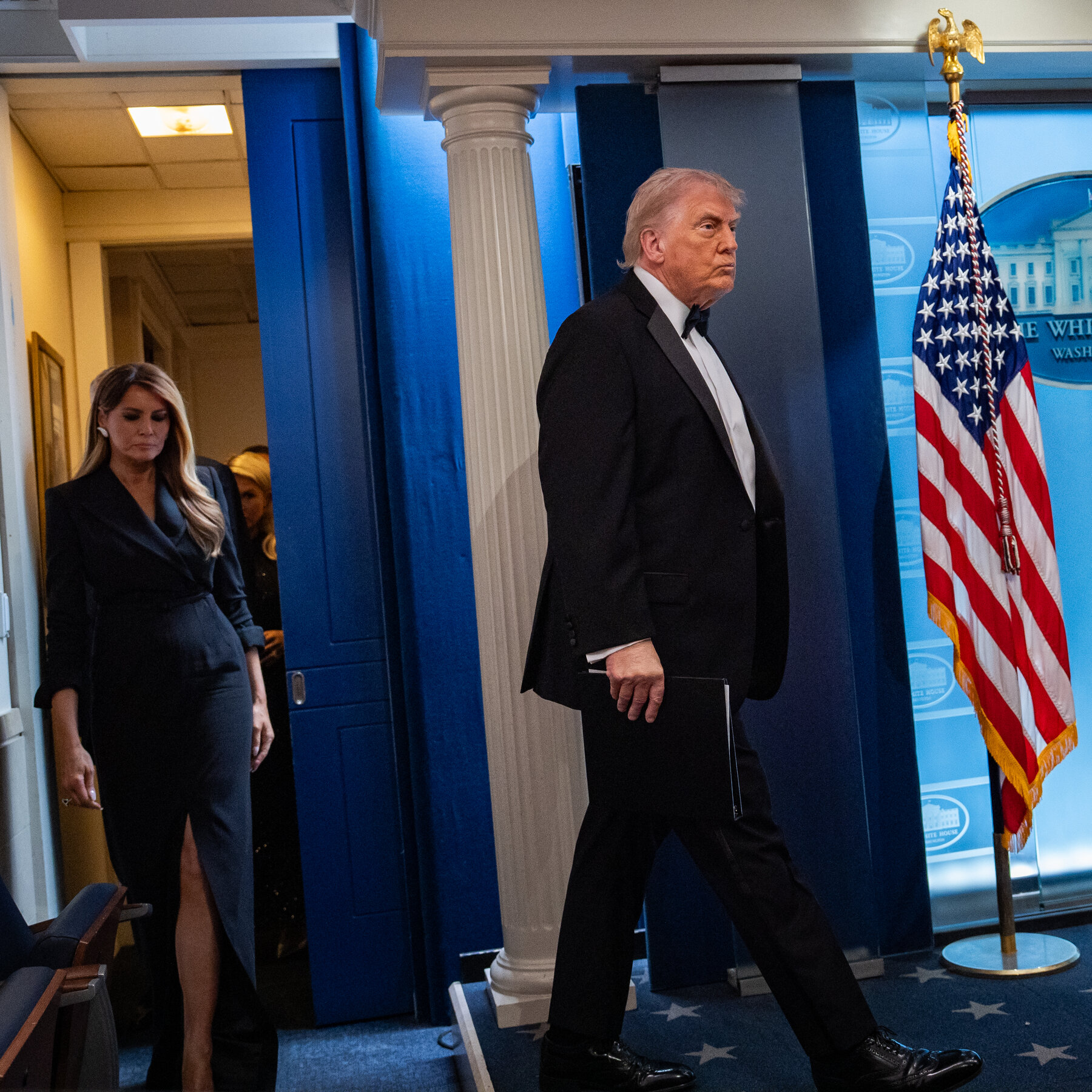 World leaders condemn violence after gunfire at the White House correspondents’ dinner.