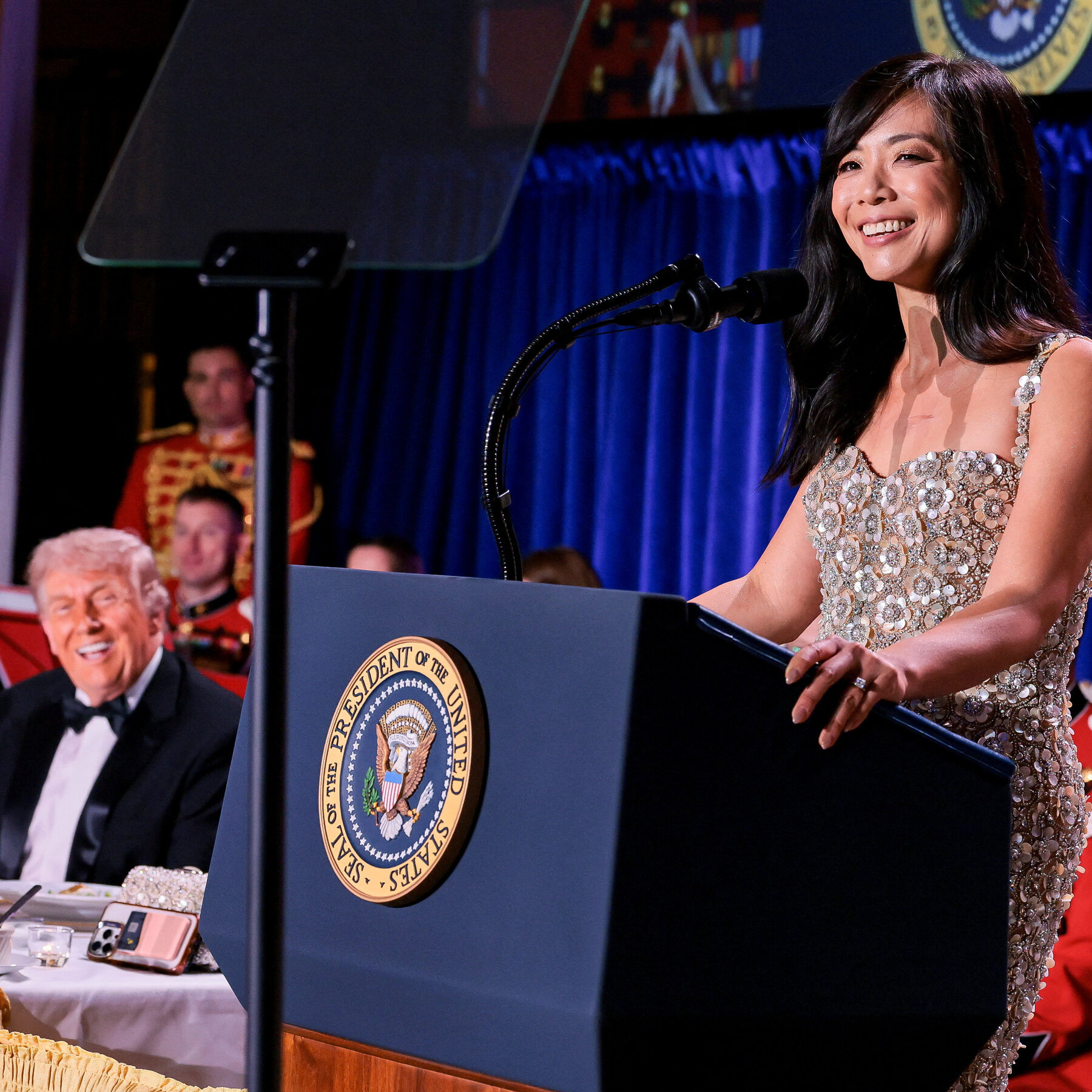 Trump Praises WHCA President Weijia Jiang After Shooting at Dinner