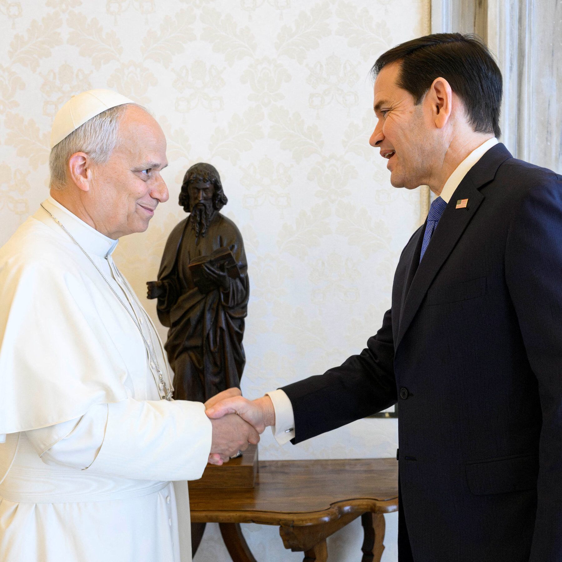 Rubio Meets Pope Leo Amid Growing Tensions Between Trump and Vatican