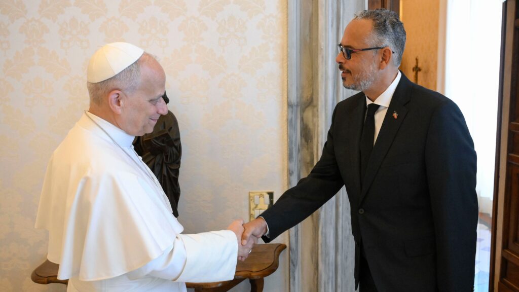 Pope Leo XIV discusses Haiti crisis with Prime Minister Fils-Aimé