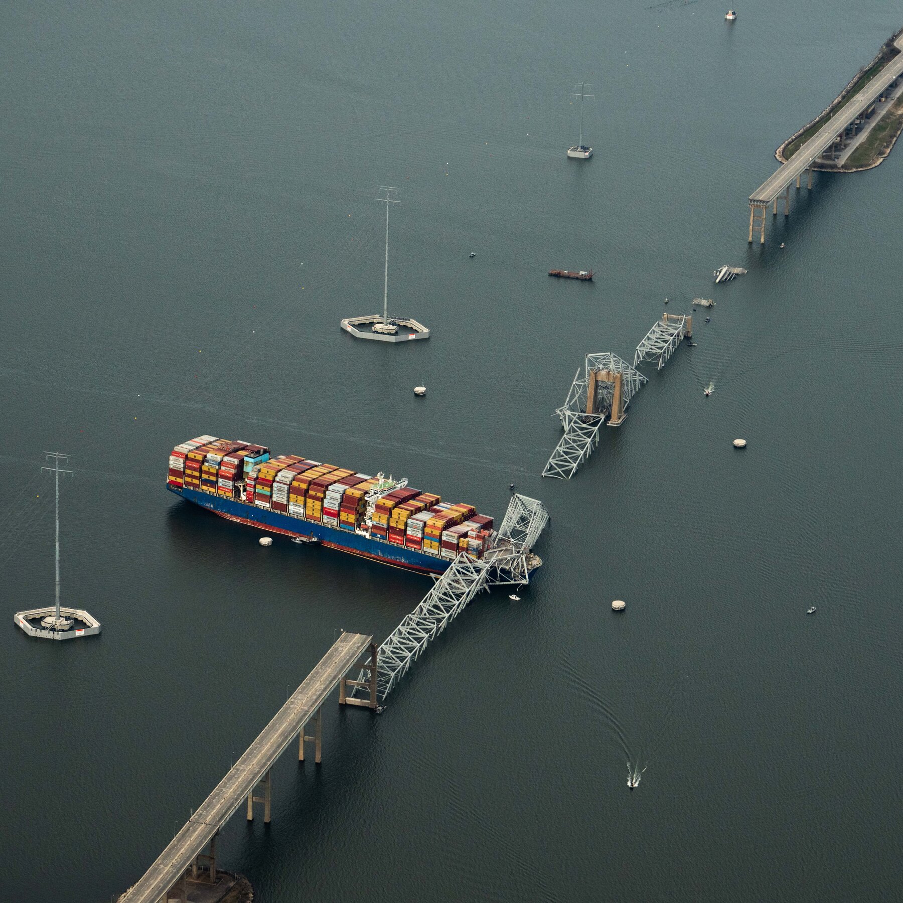 Justice Department Charges Shipowner in Baltimore Bridge Collapse