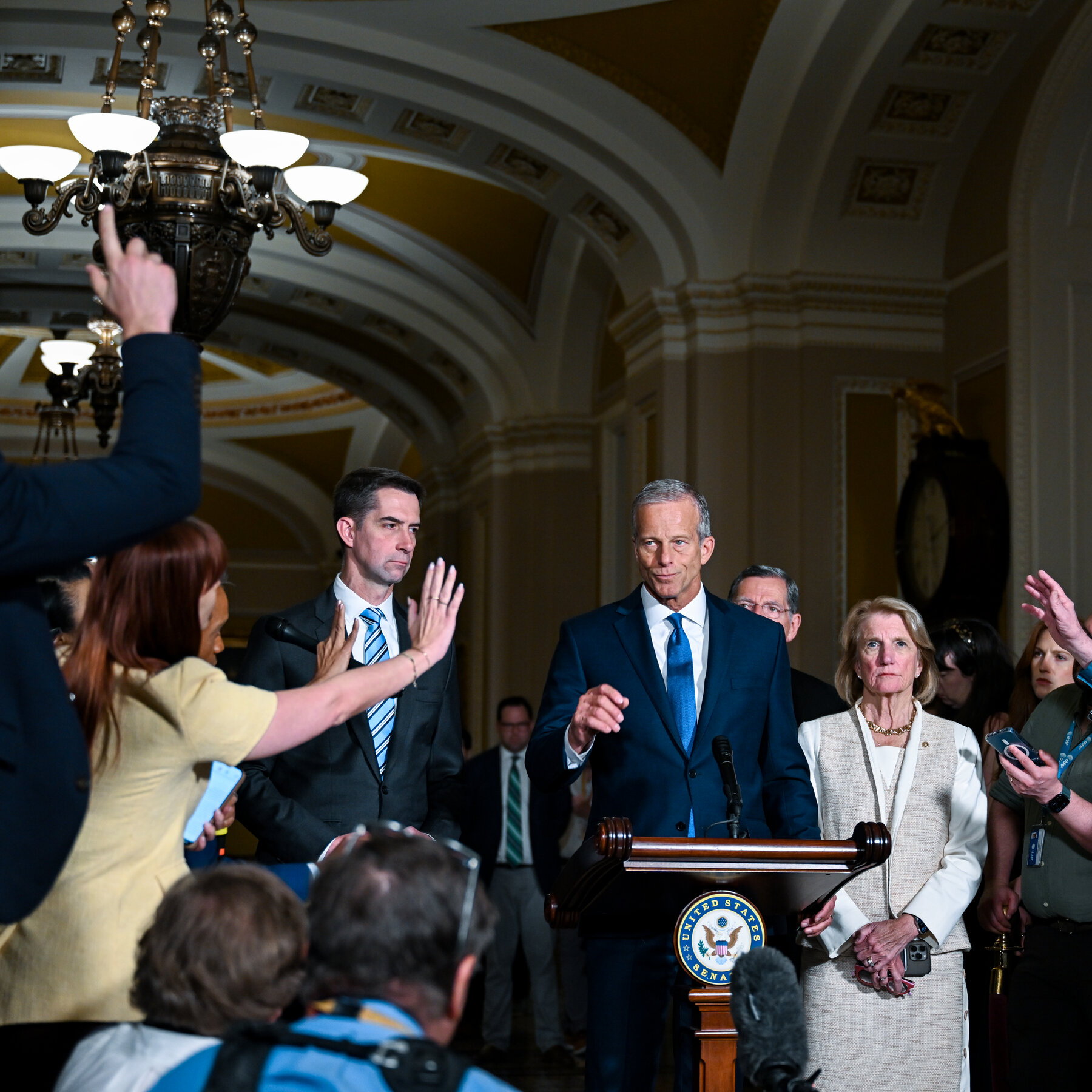 Thune Casts Doubt on Trump Settlement Fund Plan