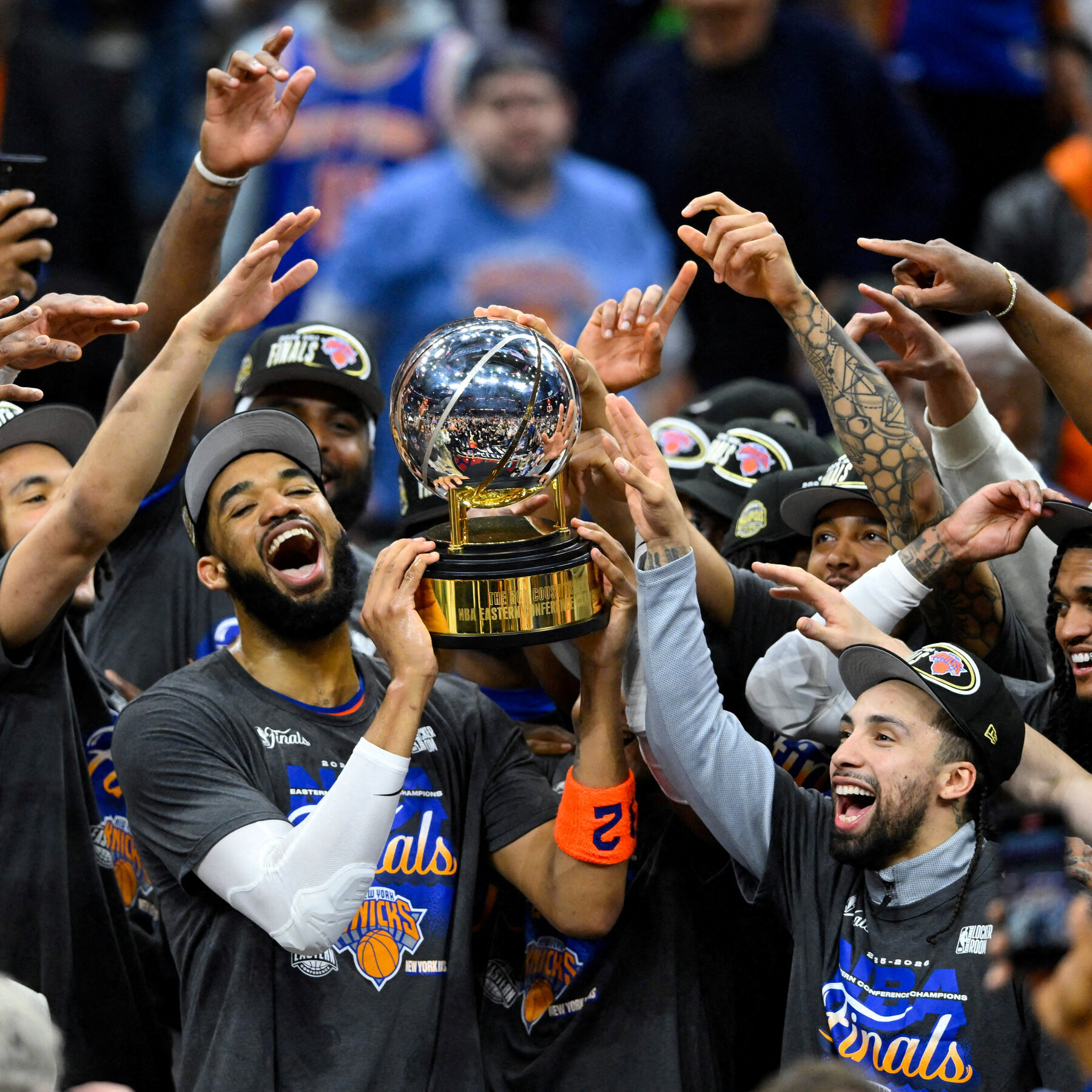 Trump May Appear at N.B.A. Finals in New York