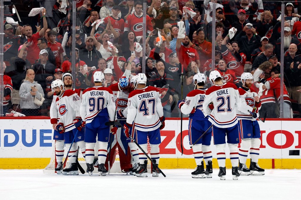 Canadiens bounced by Hurricanes in East final