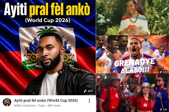 ‘Grenadye Alaso! Men mizik…’ World Cup inspires new music from Haitian musicians