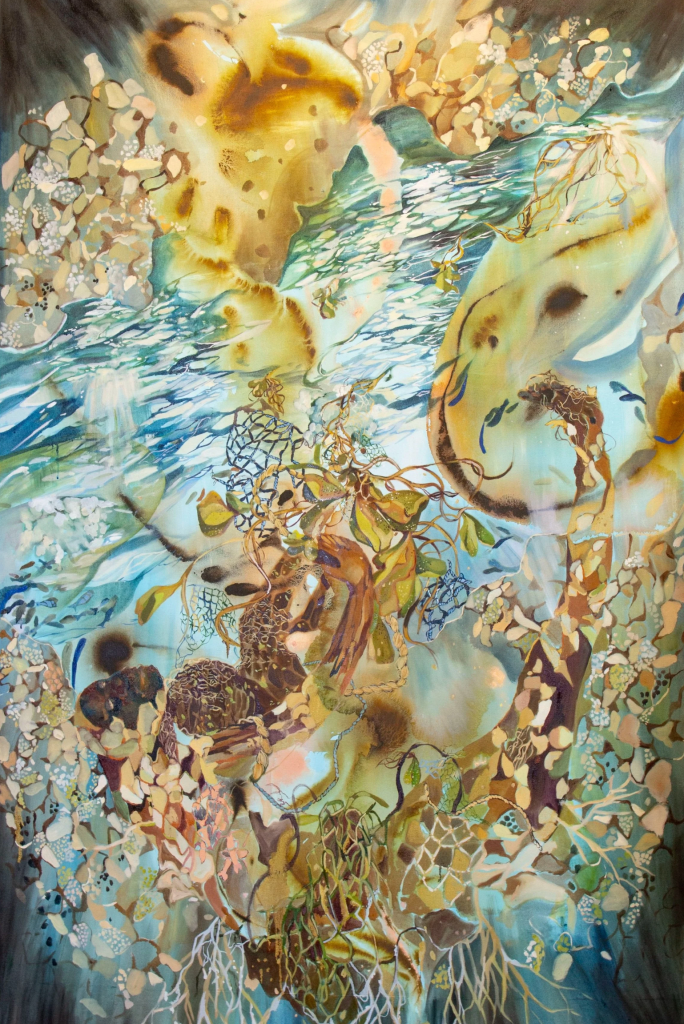 Laurena Finéus’ “Cautionary Tales” turns landscape into a metaphor for freedom