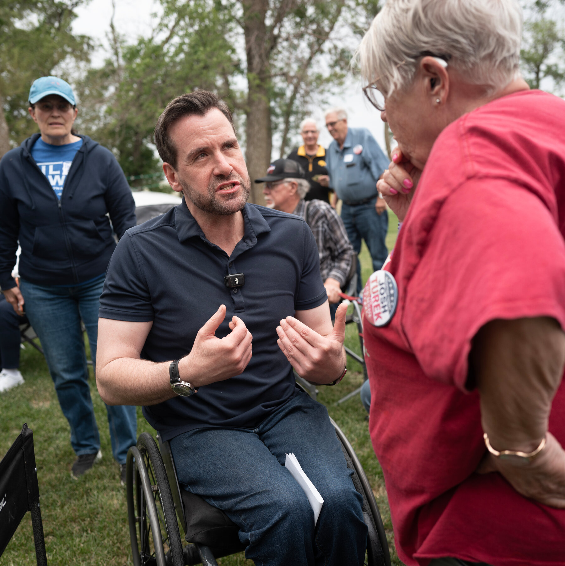Josh Turek, a Paralympian, Wins the Democratic Senate Primary in Iowa