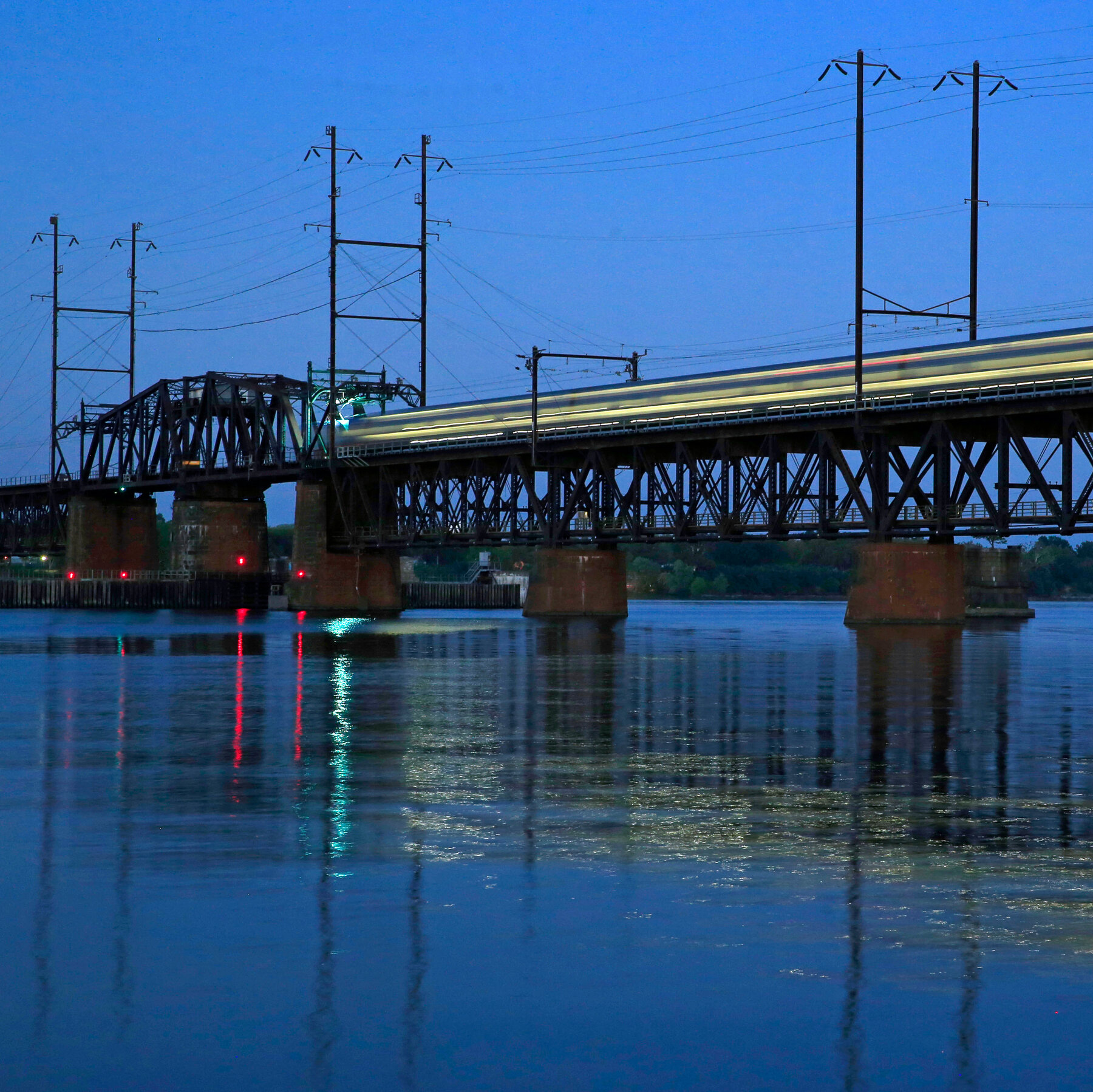 Barge Hits Maryland Rail Bridge Along Northeast Corridor