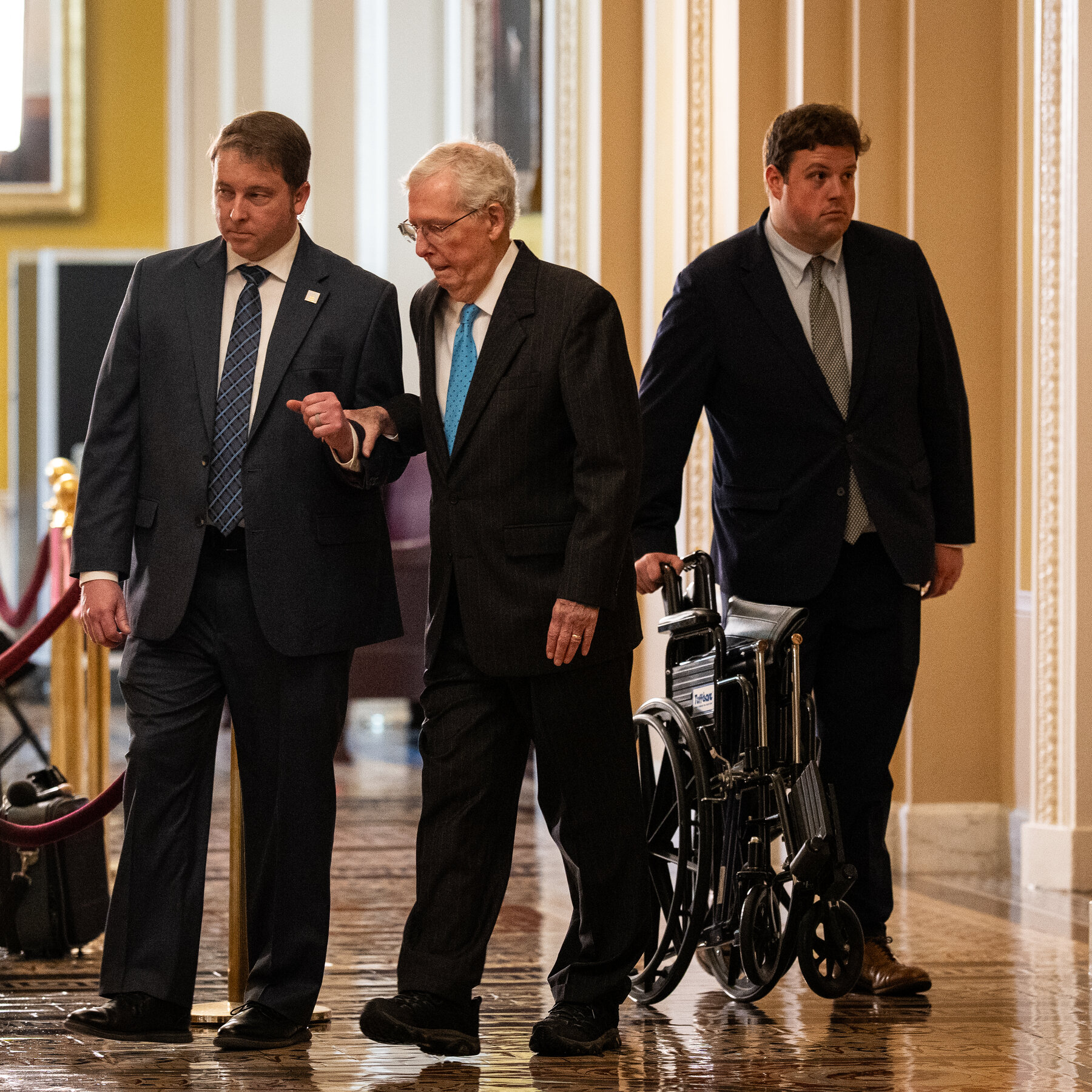 Mitch McConnell Is Hospitalized, His Spokesman Says