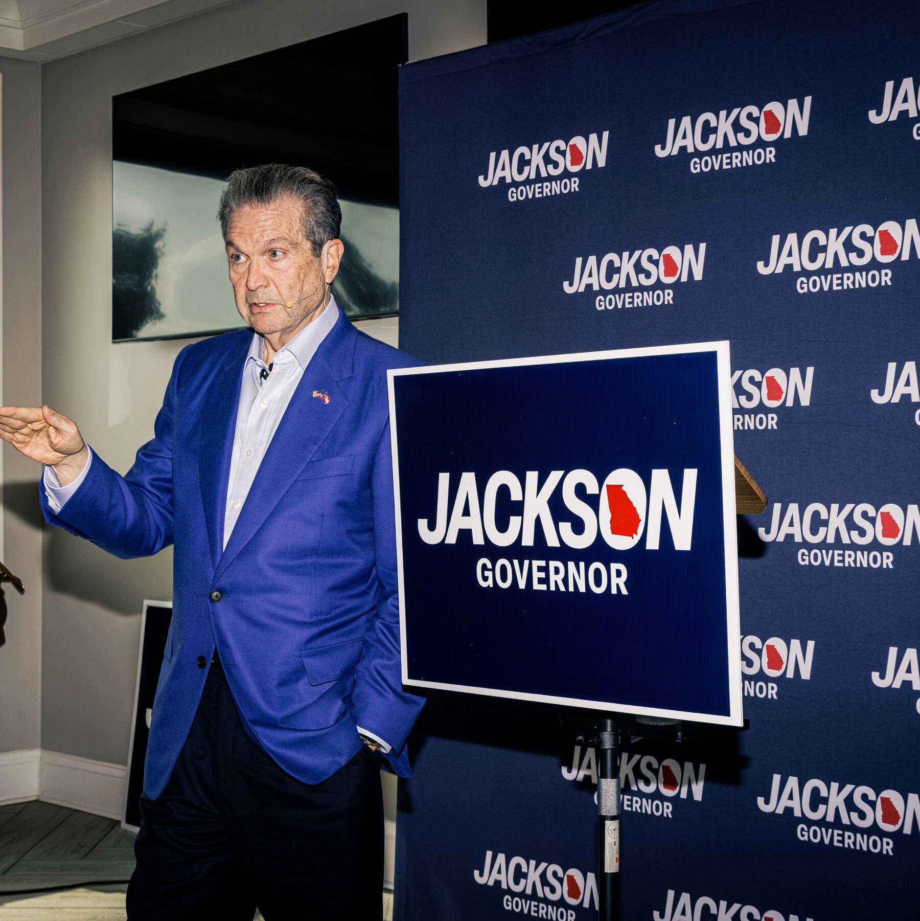 Rick Jackson, a Billionaire, Wins G.O.P. Runoff for Georgia Governor