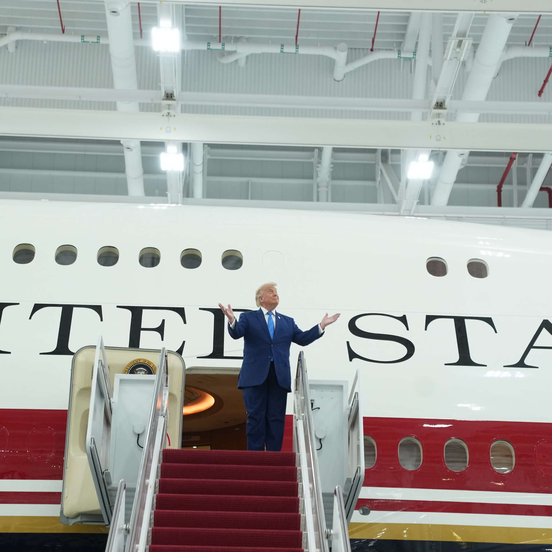 A New Air Force One, via Qatar, Nears Its First Presidential Flight
