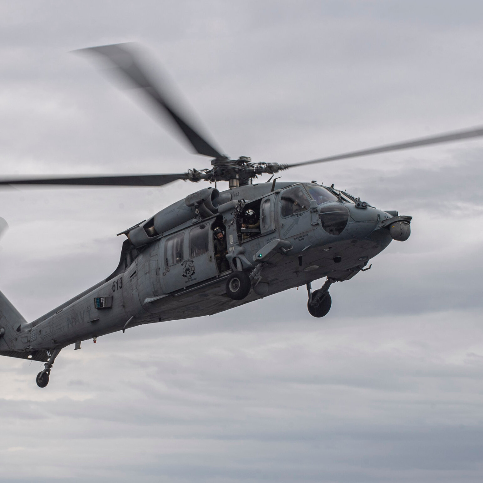 Sea Hawk Helicopter Makes Emergency Landing in Arabian Sea, Navy Says