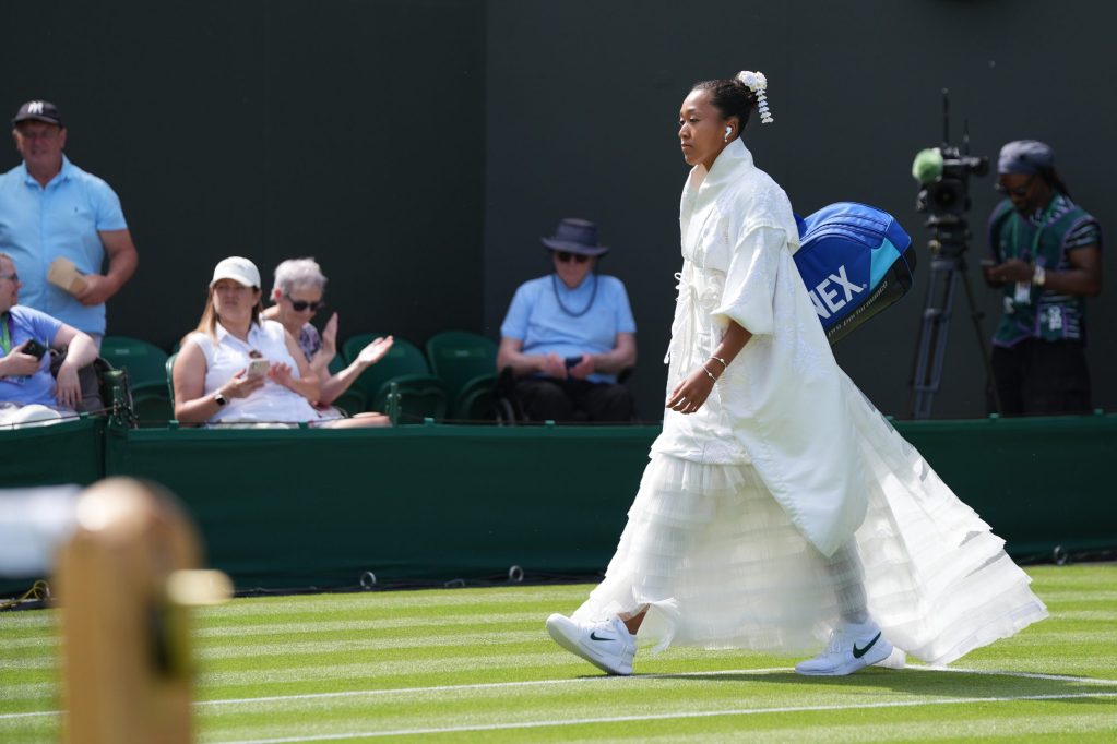 Naomi Osaka honors her Japanese and Haitian heritage with Wimbledon fashion statement