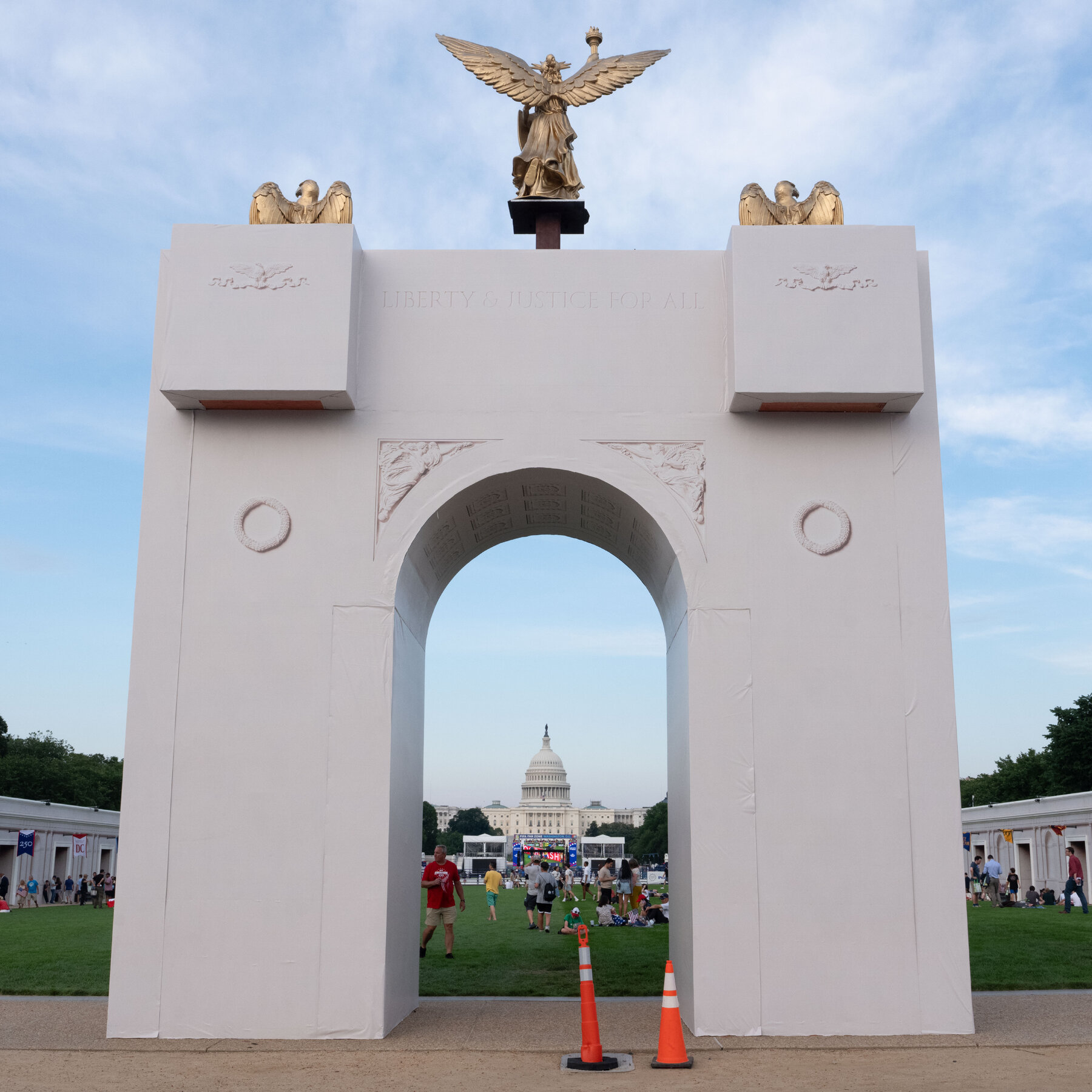 Oppressive Heat Alters Plans for 250th Celebrations in Washington