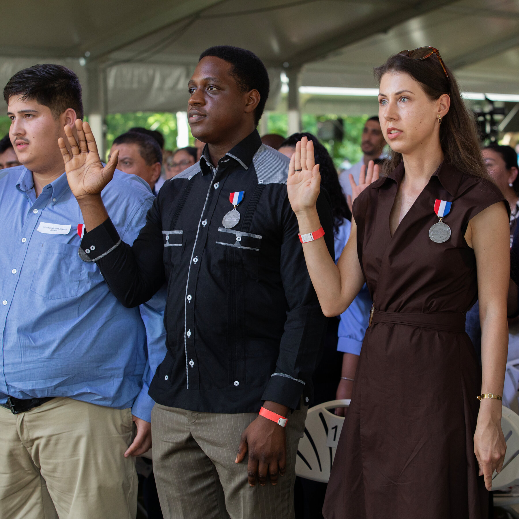 For new citizens, it’s about having their voices heard. And about pizza.