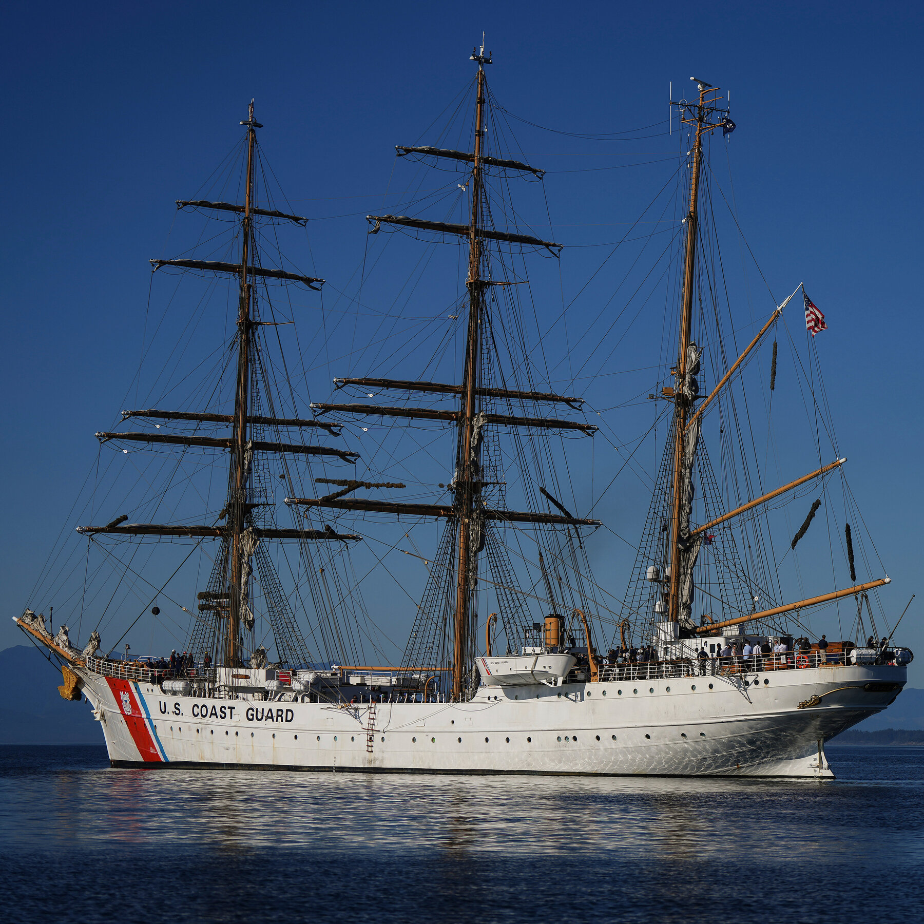 For leader of the tall ships, some rare 18th-century cargo.