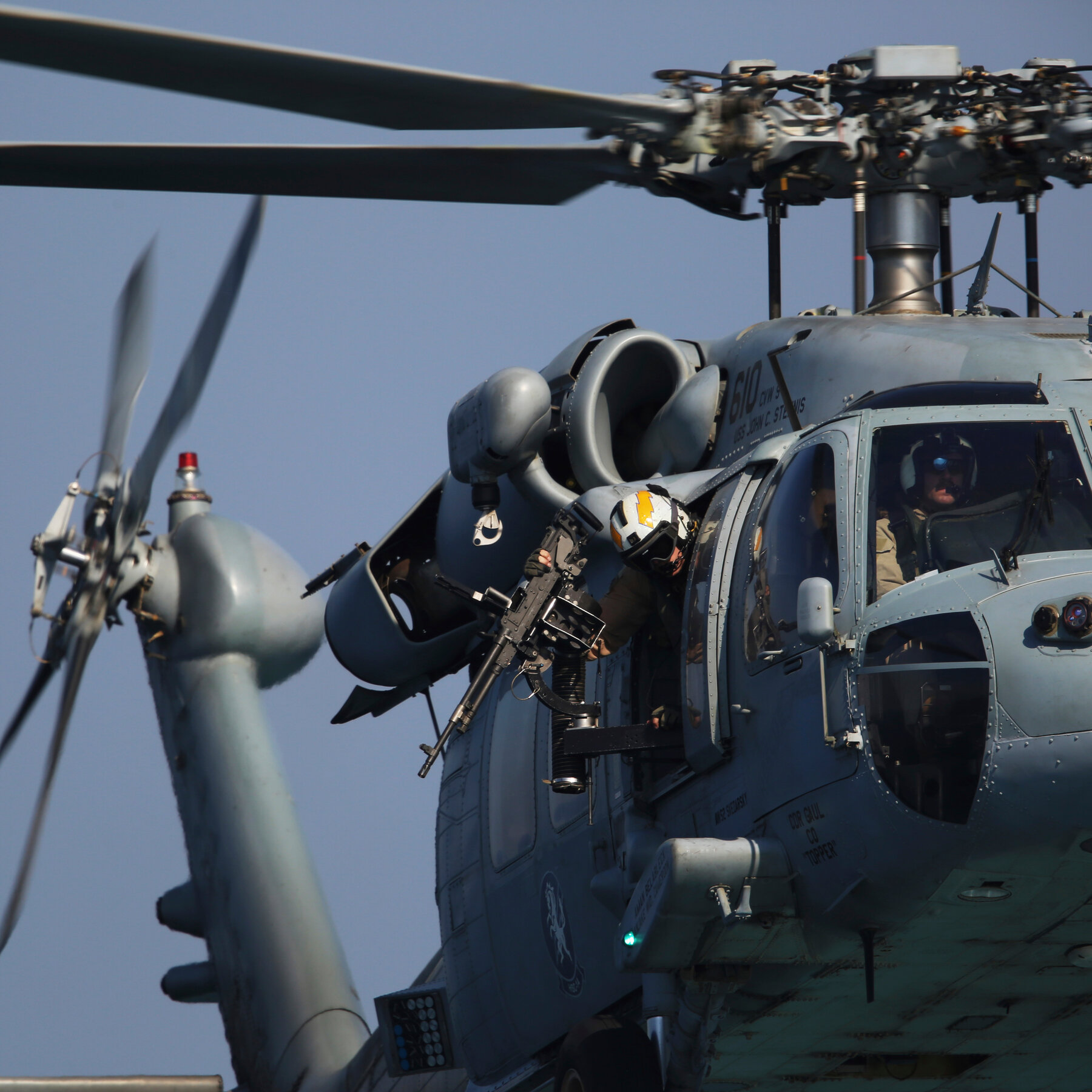 Navy Ends Search for Missing Crew Member After Arabian Sea Helicopter Crash