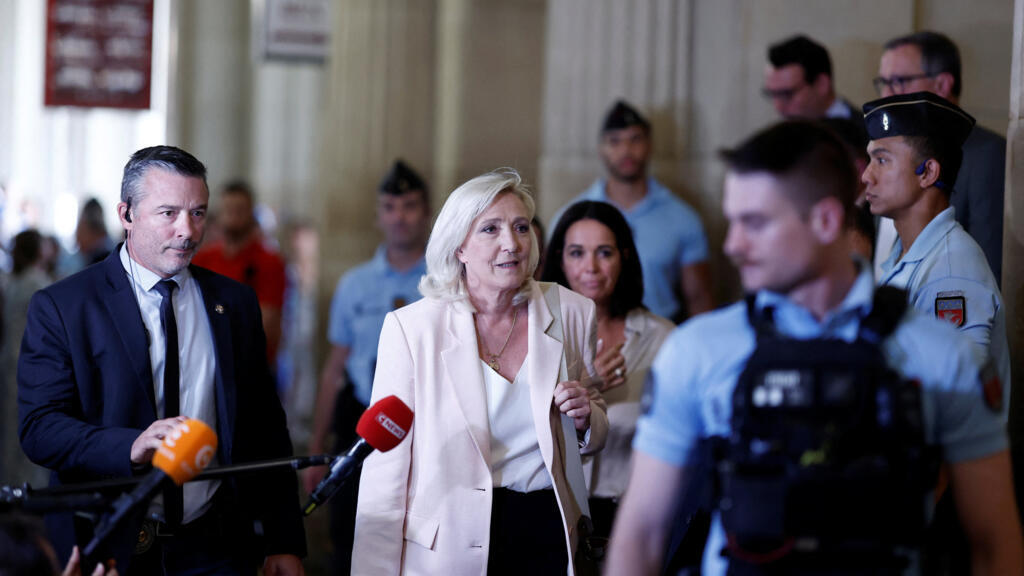 Appeal court upholds Le Pen conviction but opens door to 2027 presidential bid
