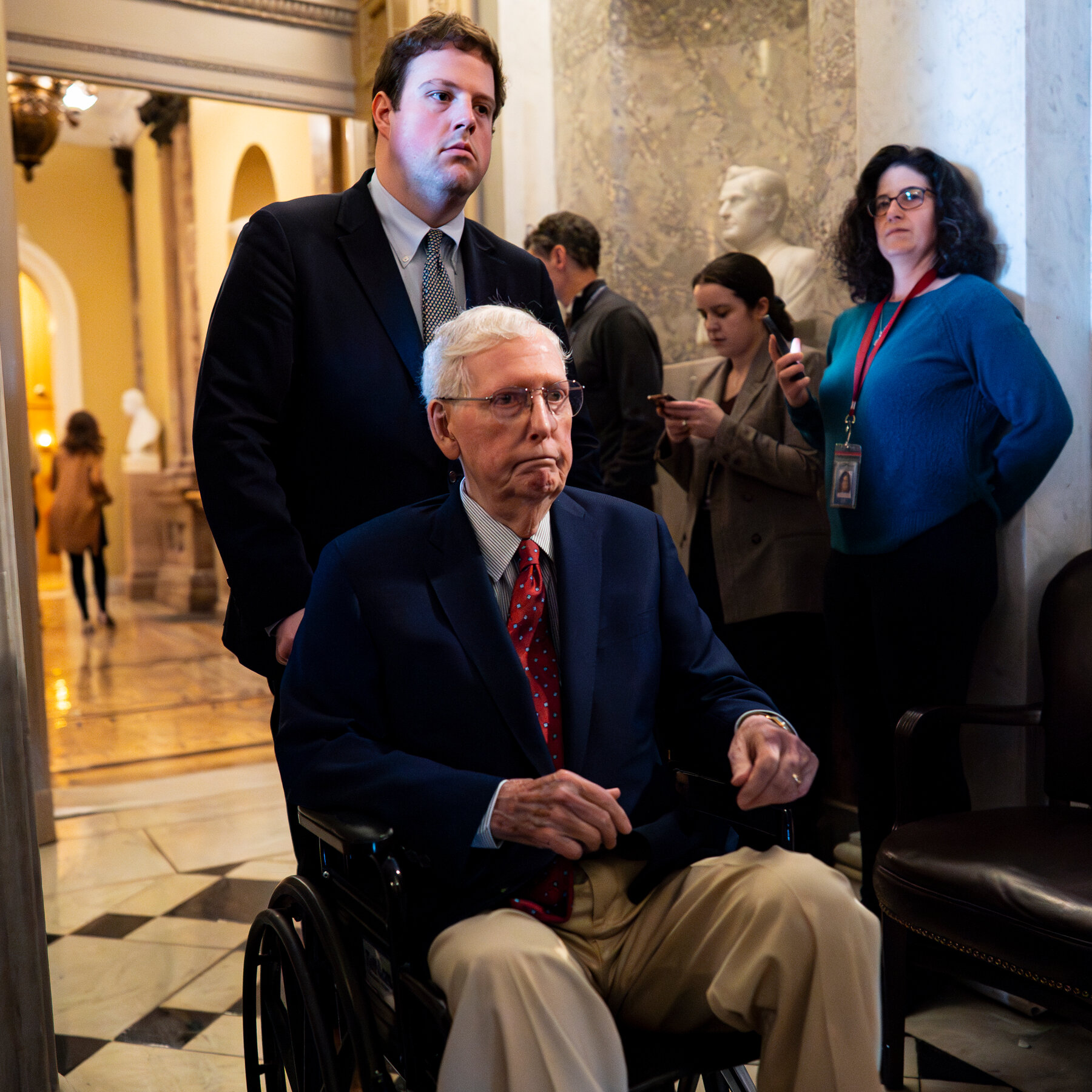 Republican Leaders Say They’ve Spoken With Mitch McConnell Since Hospitalization