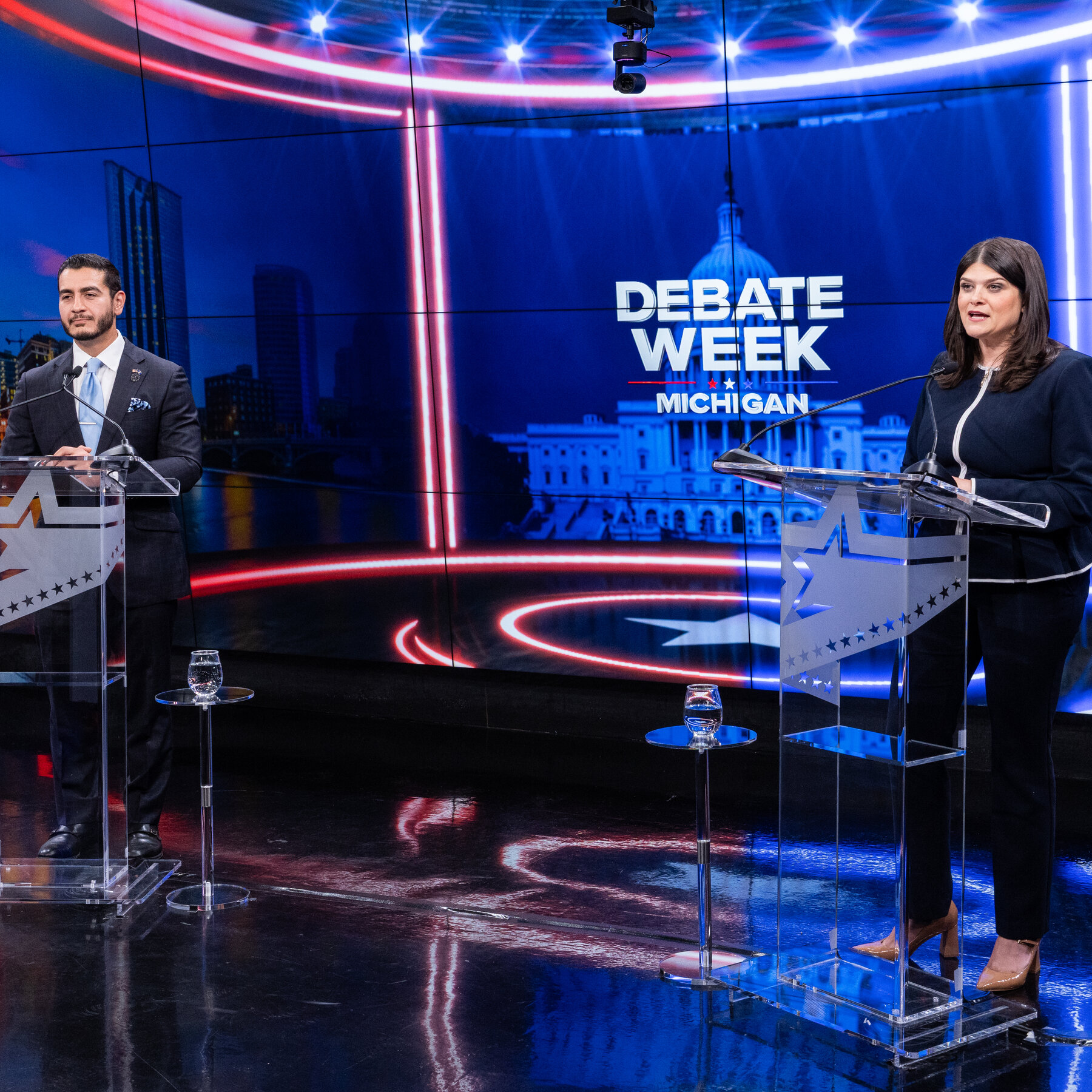 Haley Stevens Goes on Attack Against Abdul El-Sayed at Michigan Senate Debate