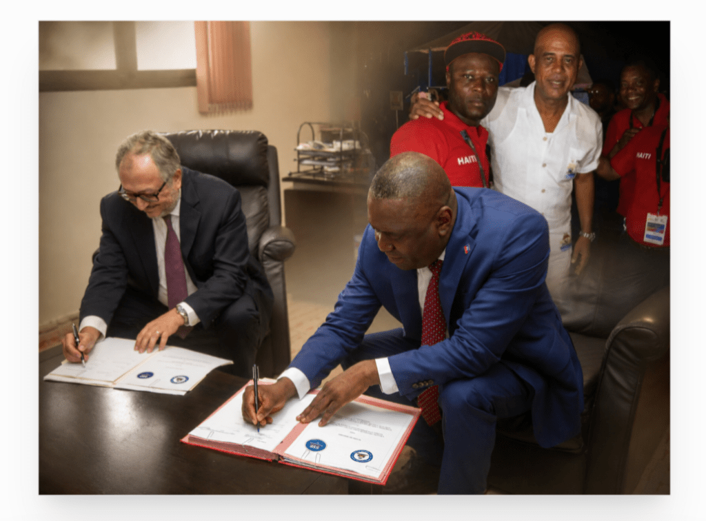 Gangs en Haïti | Accusé par Leslie Voltaire et sanctionné par l’Union européenne, Michel Martelly doit-il redouter le nouvel accord Fils-Aimé–FRG ?